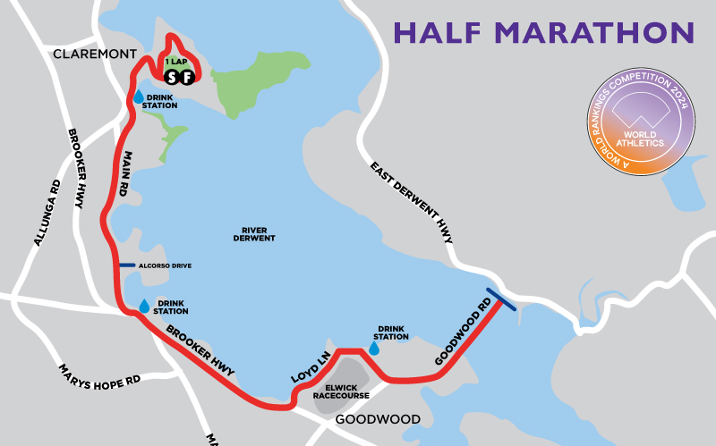 Half marathon map